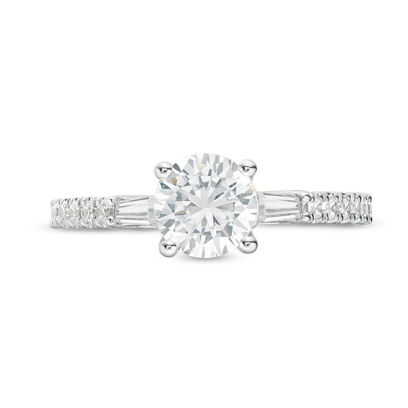 Vera Wang Love Collection 1.45 CT. T.W. Diamond Engagement Ring in 14K White Gold