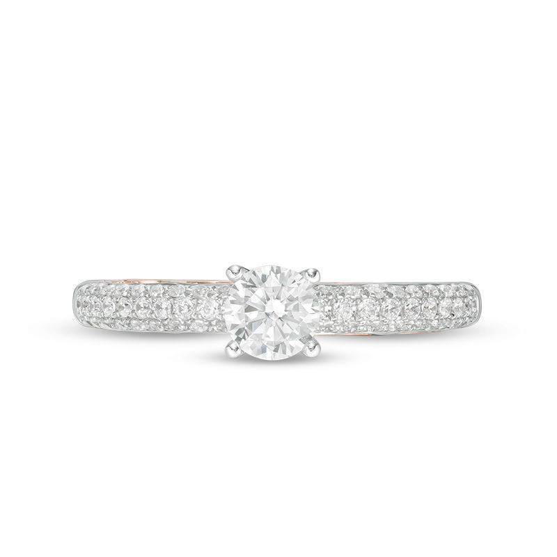 Adrianna Papell 0.70 CT. T.W. Certified Diamond Filigree