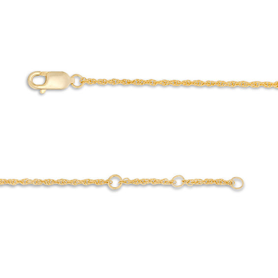 Diamond Accent Unicorn Silhouette Bracelet in Sterling Silver with 14K Gold Plate - 7.5"