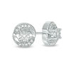 0.10 CT. T.W. Diamond Swirl Stud Earrings in Sterling Silver