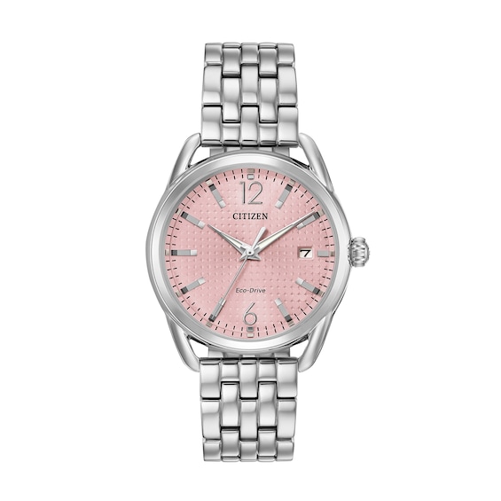 Ladies' Drive from Citizen Eco-Drive® LTR Watch with Pink Dial (Model: FE6080-71X)