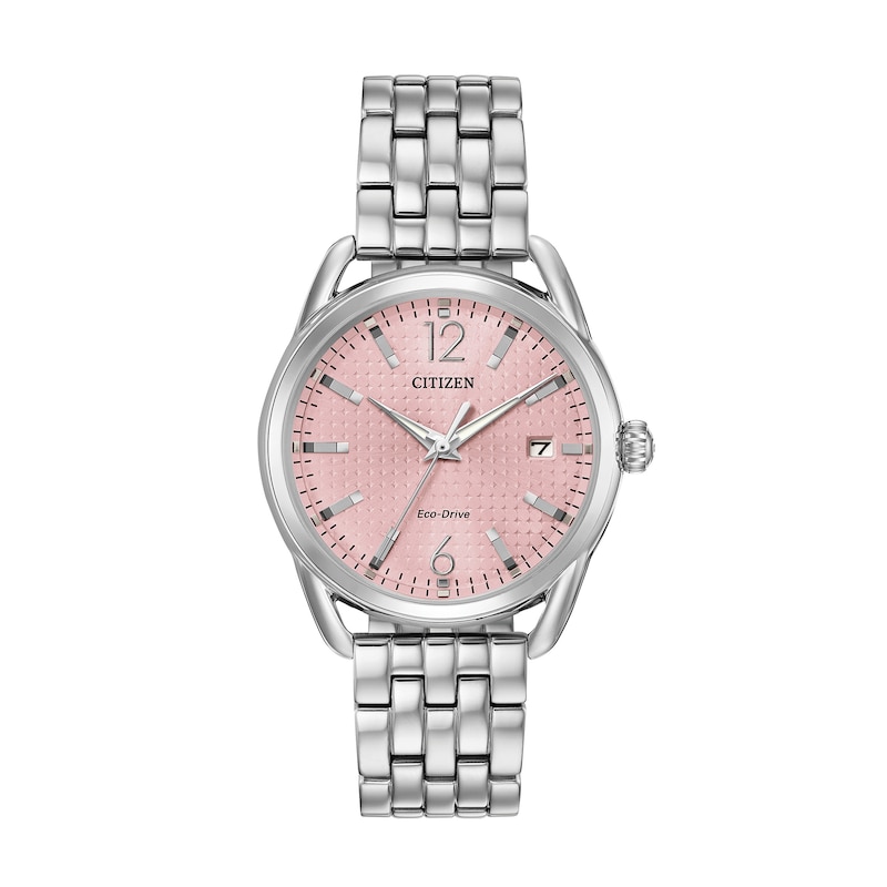 Ladies' Drive from Citizen Eco-Drive® LTR Watch with Pink Dial (Model: FE6080-71X)|Peoples Jewellers