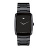 Thumbnail Image 0 of Men's Movado Eliro Black PVD Watch with Tonneau Black Dial (Model: 0607187)