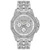 Thumbnail Image 0 of Men's Bulova Octava Crystal Accent Watch with Silver-Tone Dial (Model: 96C134)