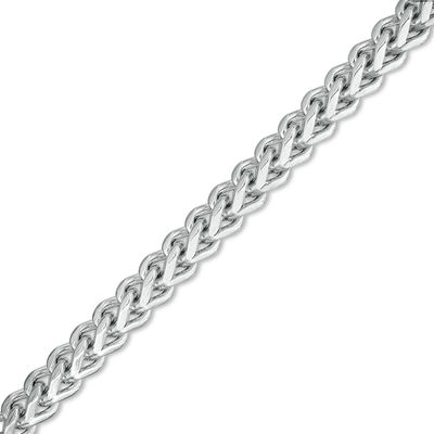 Men's 3.0mm Franco Chain Bracelet in Stainless Steel - 8.5"