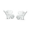 Thumbnail Image 0 of Elephant Stud Earrings in Sterling Silver