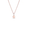 Diamond Accent Heart Pendant in 10K Rose Gold