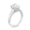 Vera Wang Love Collection 2.29 CT. T.W. Certified Pear-Shaped Diamond Engagement Ring in 14K White Gold (I/SI2)