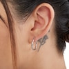Thumbnail Image 1 of 20.0mm Tube Hoop Earrings in Sterling Silver