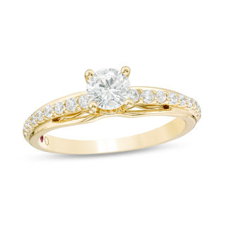 Peoples 100-Year Anniversary CT. T.W. Certified Canadian Diamond Engagement Ring in 14K Gold (I/I1