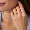 Peoples 100-Year Anniversary 0.73 CT. T.W. Certified Canadian Diamond Engagement Ring in 14K Gold (I/I1)