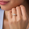 Thumbnail Image 2 of Peoples 100-Year Anniversary 1.00 CT. T.W. Certified Canadian Diamond Engagement Ring in 14K Gold (I/I1)