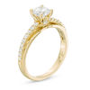 Thumbnail Image 3 of Peoples 100-Year Anniversary 1.00 CT. T.W. Certified Canadian Diamond Engagement Ring in 14K Gold (I/I1)