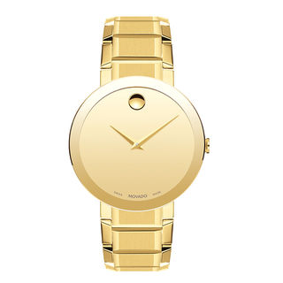 Bulova Octava Men's Gold Pavé Dial Crystal Watch