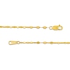 Thumbnail Image 2 of 1.3mm Mirror Flat Chain Necklace in Solid 10K Gold - 18"