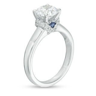 Vera Wang Love Collection 2.14 CT. T.W. Certified Diamond Engagement Ring in 14K White Gold (I/SI2)