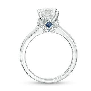 Vera Wang Love Collection 2.14 CT. T.W. Certified Diamond Engagement Ring in 14K White Gold (I/SI2)