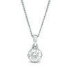 Thumbnail Image 0 of Peoples 100-Year Anniversary 0.30 CT. Certified Canadian Diamond Solitaire Pendant in 14K White Gold (I/I1)