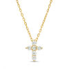 0.10 CT. T.W. Diamond Mini Cross Pendant in 10K Gold