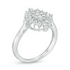 Thumbnail Image 2 of Peoples 100-Year Anniversary 0.50 CT. T.W. Diamond Snowflake Ring in 10K White Gold