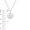 Thumbnail Image 3 of Unstoppable Love™ 0.04 CT. T.W. Diamond Compass Pendant in Sterling Silver