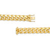 Thumbnail Image 3 of Men's 10.7mm Cuban Curb Chain Necklace in Hollow 14K Gold - 26"