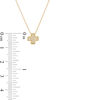 0.06 CT. T.W. Diamond Cross Pendant in 10K Gold