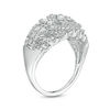 Thumbnail Image 2 of 1.00 CT. T.W. Diamond Marquise Wave Ring in 10K White Gold