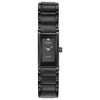 Thumbnail Image 0 of Ladies' Citizen Eco-Drive® Axiom Diamond Accent Black IP Watch with Rectangular Dial (Model: EG7055-51E)