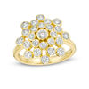 Thumbnail Image 0 of 0.69 CT. T.W. Composite Diamond Bezel-Set Ring in 10K Gold