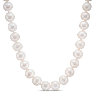 IMPERIAL® 7.0-8.0mm Freshwater Cultured Pearl Strand Necklace with 14K Gold Fish-Hook Clasp