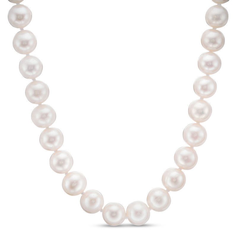 Peoples Imperial 7.0-8.0mm Cultured Freshwater Pearl Strand Necklace with 14K