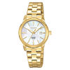 Thumbnail Image 0 of Ladies' Citizen Quartz Gold-Tone Watch with Mother-of-Pearl Dial (Model: EU6072-56D)