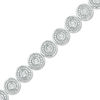 Thumbnail Image 1 of Peoples 100-Year Anniversary 0.25 CT. T.W. Diamond Bracelet in Sterling Silver - 7.25&quot;