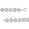 Peoples 100-Year Anniversary 0.25 CT. T.W. Diamond Bracelet in Sterling Silver - 7.25"