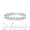 Thumbnail Image 4 of Peoples 100-Year Anniversary 0.25 CT. T.W. Diamond Bracelet in Sterling Silver - 7.25&quot;