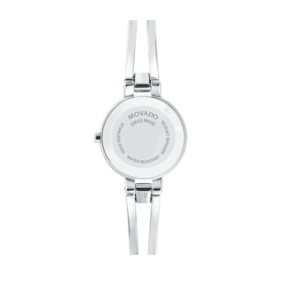 Ladies' Movado Amorosa®Bangle Watch with White Mother-of-Pearl Dial (Model: 0607357)