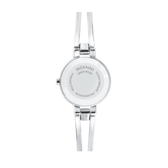 Ladies' Movado Amorosa®Bangle Watch with White Mother-of-Pearl Dial (Model: 0607357)