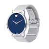 Thumbnail Image 3 of Men's Movado Museum® Classic Mesh Watch with Blue Dial (Model: 0607349)