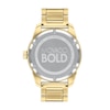 Men's Movado Bold® Gold-Tone Watch with Black Dial (Model: 3600605)