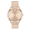 Ladies' Movado Bold® Rose-Tone IP Mesh Watch with Rose-Tone Dial (Model: 3600596)