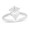 Thumbnail Image 0 of 1.45 CT. Certified Pear-Shaped Diamond Solitaire Engagement Ring in 14K White Gold (I/I1)