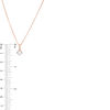 Thumbnail Image 2 of Peoples 100-Year Anniversary 0.50 CT. T.W. Certified Canadian Diamond Pendant in 14K Rose Gold (I/I2)