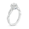 Thumbnail Image 1 of Vera Wang Love Collection 0.58 CT. T.W. Diamond Frame Twist Engagement Ring in 14K White Gold