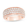 Thumbnail Image 0 of 2.11 CT. T.W. Diamond Multi-Row Band in 14K Rose Gold