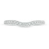 0.24 CT. T.W. Diamond Contour Wedding Band in Platinum