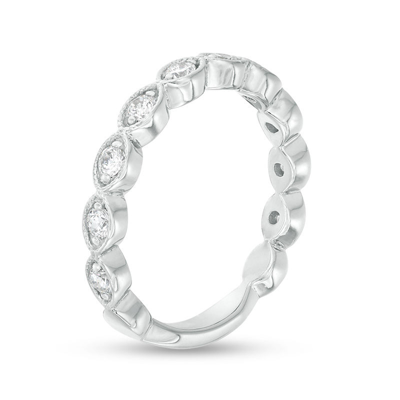 Marquise wedding hot sale band platinum