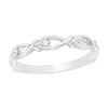 Thumbnail Image 0 of Diamond Accent Ichthys Stackable Ring in Sterling Silver