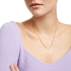 Thumbnail Image 1 of 1.2mm Wheat Chain Necklace in Hollow 14K Gold - 18"
