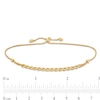 3.6mm Curb Chain Bolo Bracelet in 14K Gold - 9.25"